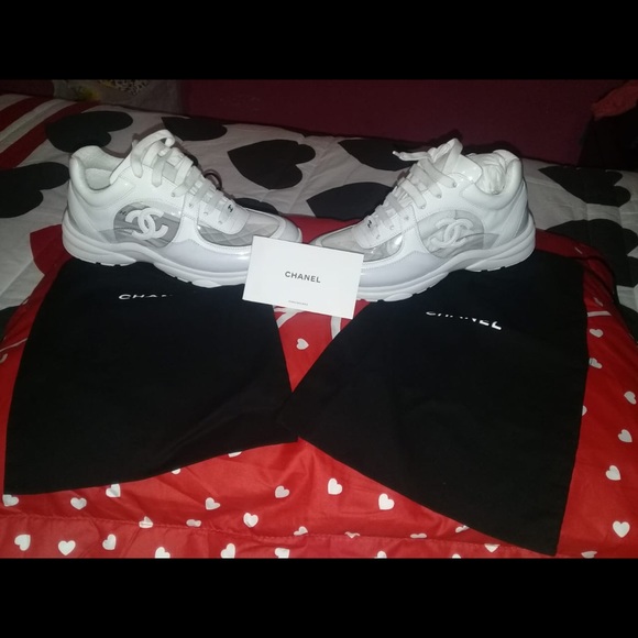 Chanel clear white sneakers (Kylie Jenner) - Picture 2 of 6